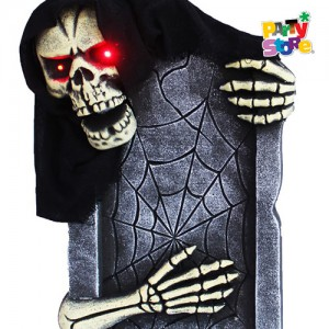 LAPIDA C/FANTASMA 54X38X9.5 LUZ/SON/MOV X1