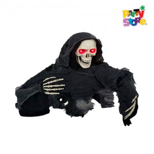 MUERTO SALIENDO PISO 30X122X16CM LUZ/SON/MOV X1