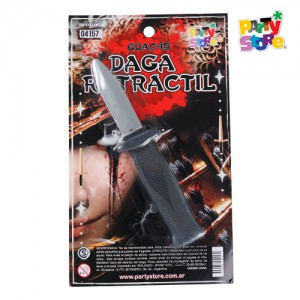DAGA PUÑAL RETRACTIL X1