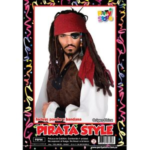 PELUCA PIRATA C/PAÑUELO X1