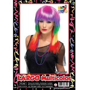 PELUCA LACIA LARGA MULT X1