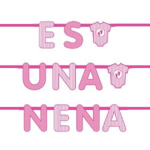 BANNER ES UNA NENA 200X21.5X21.5CM X1
