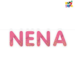 BANNER CONFETTI NENA 1MTS APROX X1