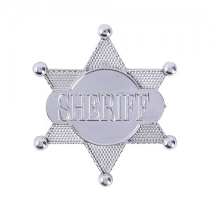 ESTRELLA SHERIFF PLATA X1