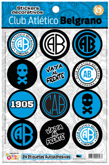 AUTOADHESIVO BELGRANO (12UNID) X2