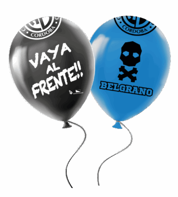 GLOBO PREMIUM 12" BELGRANO X6