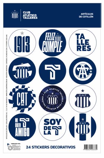 AUTOADHESIVO TALLERES (12UNID) X2