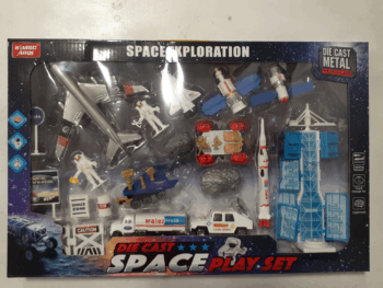 SET ASTRONAUTA 19PZAS APROX CJA X1