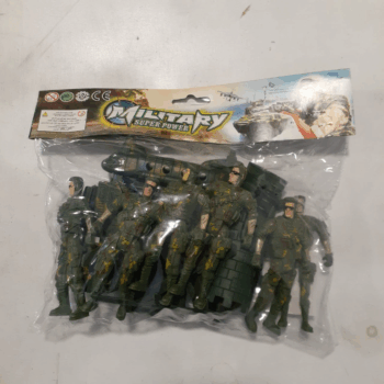 SET MILITAR VEHICULOS Y SOLDADOS BSA X12