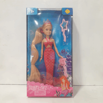 MUÑECA SIRENA C/ACCESORIOS CJA X1