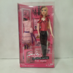 MUÑECA SOFIA C/VESTIDO Y ACCESORIOS CJA X1