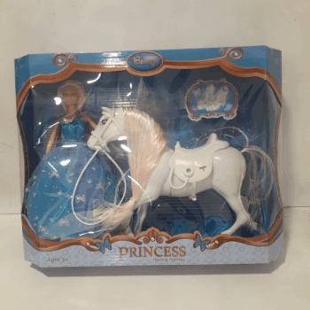 PRINCESA C/CABALLO CJA X1