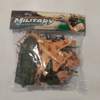 SET DE SOLDADOS MILITARES Y AVIONES BSA X1