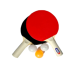 JUEGO DE PING PONG 2 PALETAS 3 PELOTAS X1