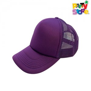GORRA FLUO C/VICERA VIOLETA X1