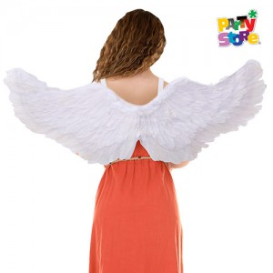 ALA GRANDE BLANCA "ARCANGEL" 55X100CM X1