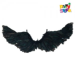 ALA GRANDE NEGRA "SAMAEL" 55X100CM X1