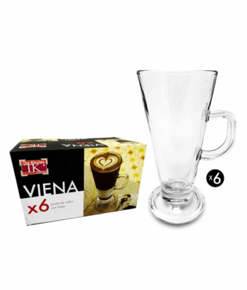 JARRO CAFE VIENA C/PIE 280ML CJA X6