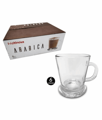 JARRO MUG ARABICA 180ML APROX CJA X6