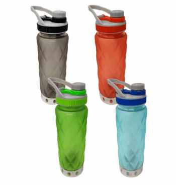 BOTELLA C/PICO Y BASE METAL X1