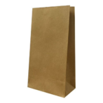 BOLSA FAST FOOD KRAFT MARRON X1
