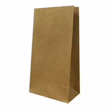 BOLSA FAST FOOD KRAFT MARRON X1