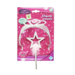 SET CORONA Y VARITA PRINCESA BLI X1