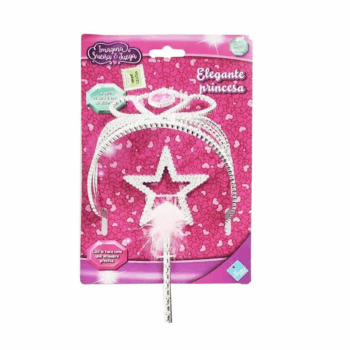 SET CORONA Y VARITA PRINCESA BLI X1