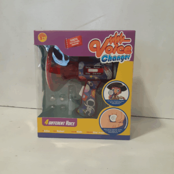 MEGAFONO C/SONIDO CAMBIA VOZ X1