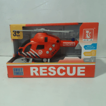 HELICOPTERO RESCATE C/LUZ Y SONIDO X1