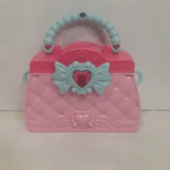 CARTERITA PRINCESA C/CIERRE Y ACCESORIOS 13.5X15CM X1