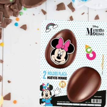 MOLDE PLACA HUEVO PASCUA MINNIE X2