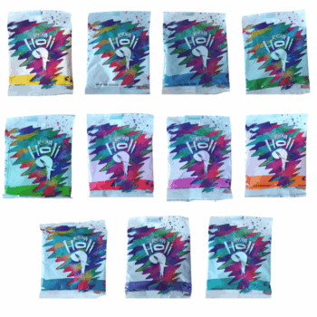 POLVO DE COLORES RADHA AMARILLO X1