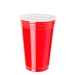 VASO AMERICANO 400ML ROJO X25