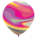 PIÑATA SUPER 24" RAY/MARM/CRIS/PASTEL/FLUO  X1