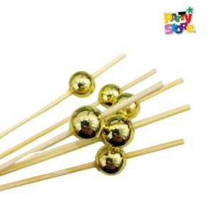 PINCHE PERLA DORADA 12CM X50