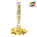 CAÑON LANZAPAPELES DORADO 40CM X1