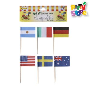 PINCHES COPETIN BANDERITAS X50