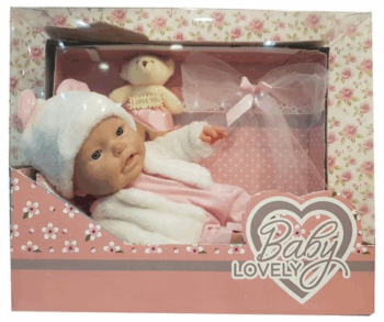 BABY LOVELY MEDIANO C/OSITO CJA X1