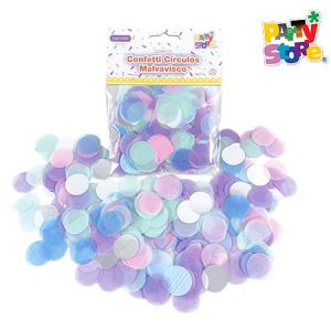 CONFETTI CIRCULOS MALVAVISCOS BOLSA 15 GRS X1