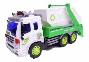 CAMION CONTENEDOR C/LUZ Y SONIDO X1