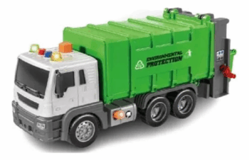 CAMION DE BASURA C/LUZ Y SONIDO CJA X1
