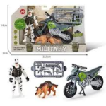 SET MILITAR C/MOTO CJA X1