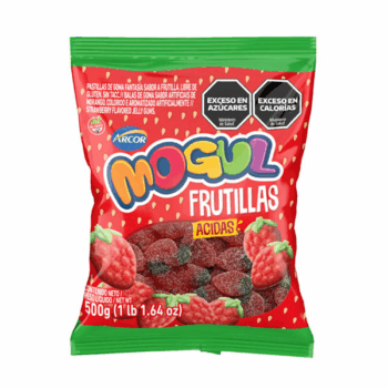 MOGUL FRUTILLAS ACIDAS X500GRS