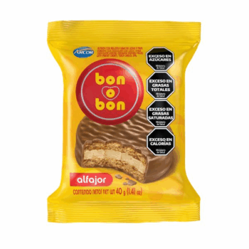 ALFAJOR BON O BON LECHE X40GRS