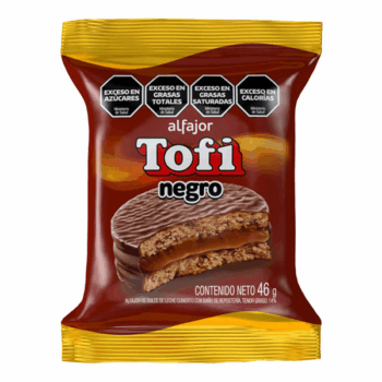 ALFAJOR TOFI NEGRO X46GRS