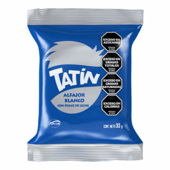 ALFAJOR TATIN 33GRS BLANCO X1