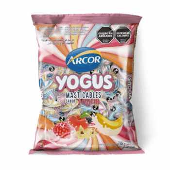 CARAMELO MASTICABLE ARCOR YOGUS X396GRS
