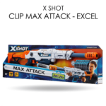 PISTOLA X-SHOT CLIP MAX ATTACK – EXCEL X1
