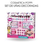 SET DE UÑAS DECORADAS CJA X1